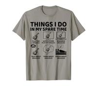 Things I Do in My Spare Time Funny Ukulele Lover, Player T-Shirt