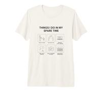 Things I Do in My Spare Time - Gardening Enthusiast Premium T-Shirt