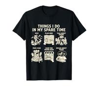 Things I Do in My Spare Time Hiking Nature Graphic T-Shirt