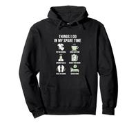 Things I Do In My Spare Time Hospital Nursing Shift Staff Pullover Hoodie