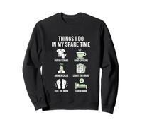 Things I Do In My Spare Time Hospital Nursing Shift Staff Sweatshirt