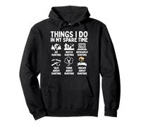 Things I Do In My Spare Time Hunting Lover Nature Pullover Hoodie