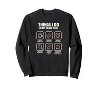 Things I Do In My Spare Time Indie Film Cinema Sweatshirt