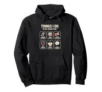 Things I Do In My Spare Time Indie Music Lover Band Pullover Hoodie
