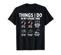 Things I Do In My Spare Time Koi Fish Japanese Koi Fish T-Shirt