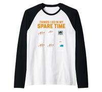 Things I Do in My Spare Time Look At Tractors Think About Tr Raglan Baseball Tee
