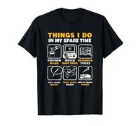 Things I Do in My Spare Time Magician Magic Illusionist T-Shirt