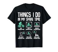 Things I Do in My Spare Time Mountain Bike MTB Bicycle Kids T-Shirt