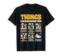 Things I Do In My Spare Time Mushroom Picker Mycology Fungi T-Shirt