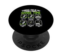 Things I Do In My Spare Time Play Golf Watch People Play Gol PopSockets Adhesive PopGrip