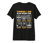 Things I Do in My Spare Time Podcast Listener Premium T-Shirt