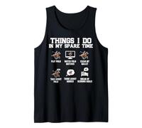 Things I Do in My Spare Time Polo Horse Polo Athletes Horse Tank Top