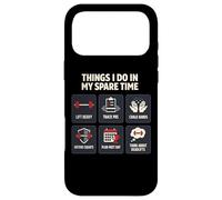 Things I Do In My Spare Time Powerlifter Gym Lifting Case for iPhone 17 Pro Max