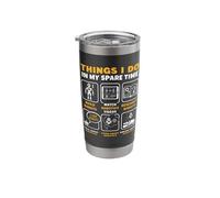 Things I Do in My Spare Time Robotics Robot Builder Stainless Steel Insulated Tumbler