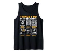 Things I Do in My Spare Time Robotics Robot Builder Tank Top