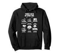 Things I Do In My Spare Time, Rollercoaster Theme Park Pullover Hoodie