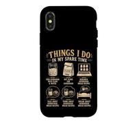 Things I Do In My Spare Time Sourdough Bread Baker Case for iPhone X/XS