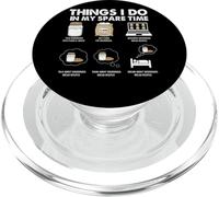 Things I Do In My Spare Time Sourdough Bread PopSockets PopGrip for MagSafe