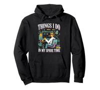 Things I Do In My Spare Time Statistics Data Science Pullover Hoodie