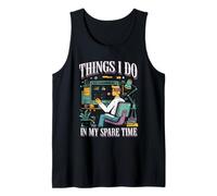 Things I Do in My Spare Time Statistics Data Science Tank Top