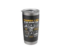 Things I Do in My Spare Time Swimming Swimmer Pool Stainless Steel Insulated Tumbler