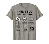 Things I Do In My Spare Time Target Shooting Bullseye T-Shirt