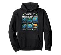 Things I Do In My Spare Time Tennis Lover Pullover Hoodie