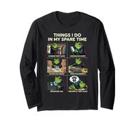 Things I Do in My Spare Time Thrift Reseller Fashion Frog Long Sleeve T-Shirt