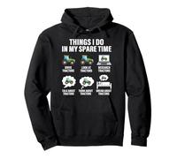 Things I Do In My Spare Time Tractor Farm Funny Farmer Pullover Hoodie