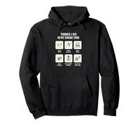 Things I Do In My Spare Time Travel Lover Vacation Pullover Hoodie