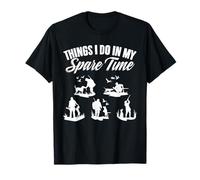Things I Do in My Spare Time Wildlife Deer Hunting T-Shirt
