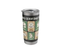 Things I Do in My Spare Time Writing Author Novelist Hobby Stainless Steel Insulated Tumbler