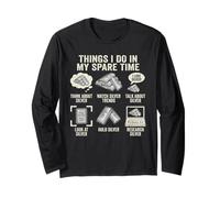 Things I Do in Spare Time Silver Hodler Stackers Silver Long Sleeve T-Shirt