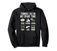 Things I Do Spare Time Plant Funny Gardening Men Women Kids Pullover Hoodie