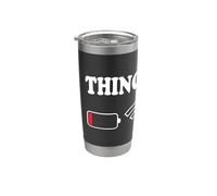 Things I Hate Low Battery No WiFi Retro Gamer Coder Nerd Stainless Steel Insulated Tumbler
