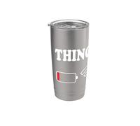 Things I Hate Low Battery No WiFi Retro Gamer Coder Nerd Stainless Steel Insulated Tumbler