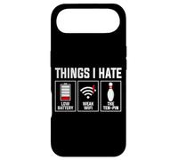 Things I Hate Low Battery Weak WiFi Ten Pin Design Case for iPhone Air