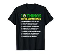 Things I Love About Brazil Pride T-Shirt