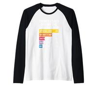 Things I Said During The Third Shot Drop Chart Raglan Baseball Tee