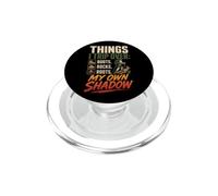 Things I Trip Over Boots Rocks Roots Funny Hiking Gift PopSockets PopGrip for MagSafe