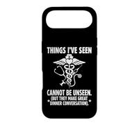 Things I've Seen Cannot Be Unseen Nurse Caduceus Stethoscope Case for iPhone Air