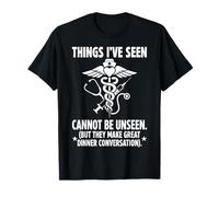 Things I've Seen Cannot Be Unseen Nurse Caduceus Stethoscope T-Shirt