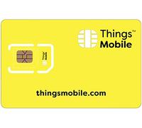 Things Mobile Pet GPS Tracker SIM Card with Global Coverage and Multi-Operator Network GSM/2G/3G/4G No Fixed Costs. Credit Not Included