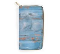 Things on The Ground Slim Thin Credit Card Wallet, PU Leather Bifold Cash Wallet, Zipper Coin Pocket Id Window Wallet Storage Bag Wallet Coin Purse Pouch Change Holder Small with Zipper for Men And Wo