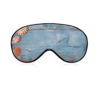 Things on The Ground Travel Eye Mask Blackout Eye Mask for Sleeping Airplane Eyemask with Adjustable Strap Sleep Masks for Women Men Soft Night Blindfold Eyemask