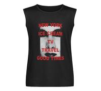 Things That Dreams are Made of Human League Sleeveless T-Shirt Man's Fashion Cotton Black Vest Tank Clothes XXL