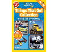 Things That Go! Collection (National Geographic Kids Readers, Levels Pre-Reader & 1): Readers That Grow with You