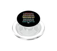 Things We Did Didn't Want Will Won't Do Song Retro Vintage PopSockets PopGrip for MagSafe
