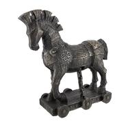 Things2Die4 Ancient Gr ronzed Trojan Horse Statue