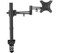 ThingyClub® Adjustable Aluminium Universal Full Motion Desk Mount Arm Stand Bracket (SINGLE MONITOR ARM)